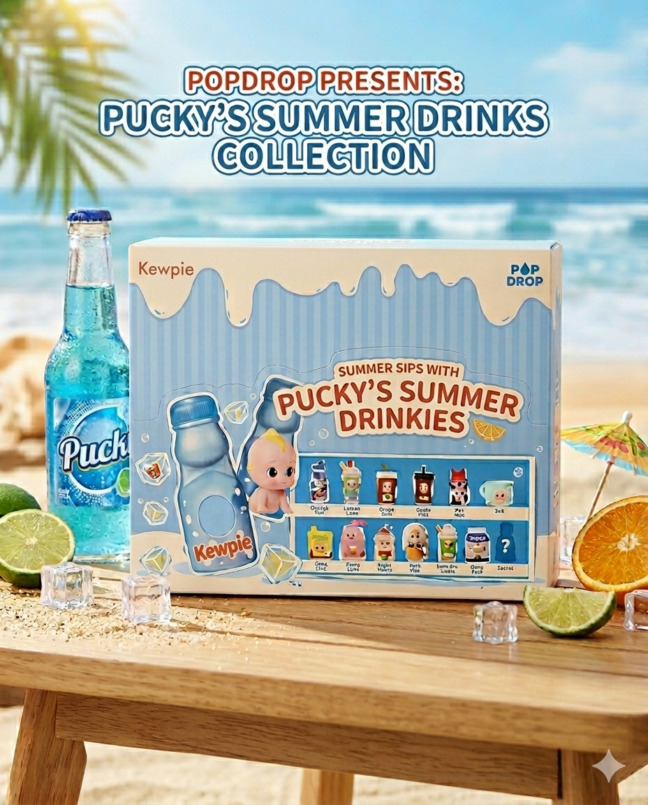 POPDROP PRESENT:kewpie summer drink blind box release pre- order
