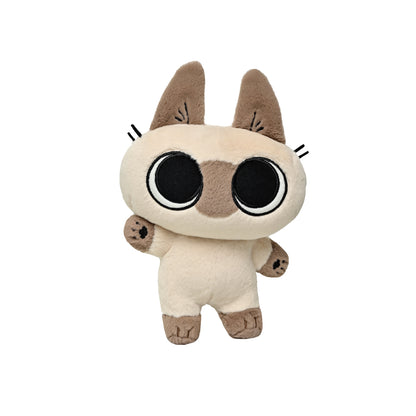 Azukisan Siamese Cat - Cotton Doll Series 20cm Cotton Doll