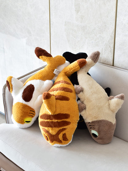 SharKitty Plush Toy - Cute Stuffed Animal Pillow, Doll Gift for Kids & Collectors
