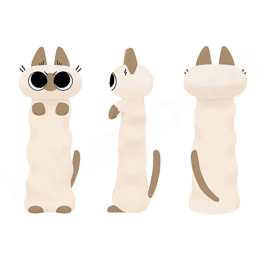 KADOKAWA Siamese Cat Capoo Plush