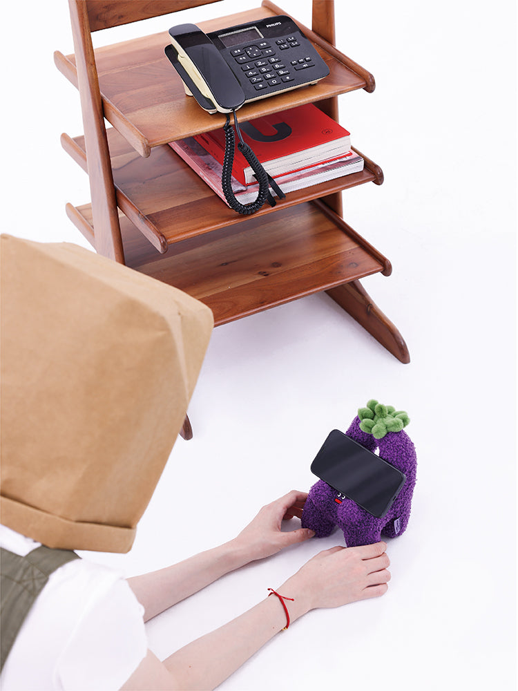 Eggplant Language (Mobile Phone Holder)