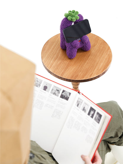 LOGALOGA Eggplant  (Mobile Phone Holder) Plush