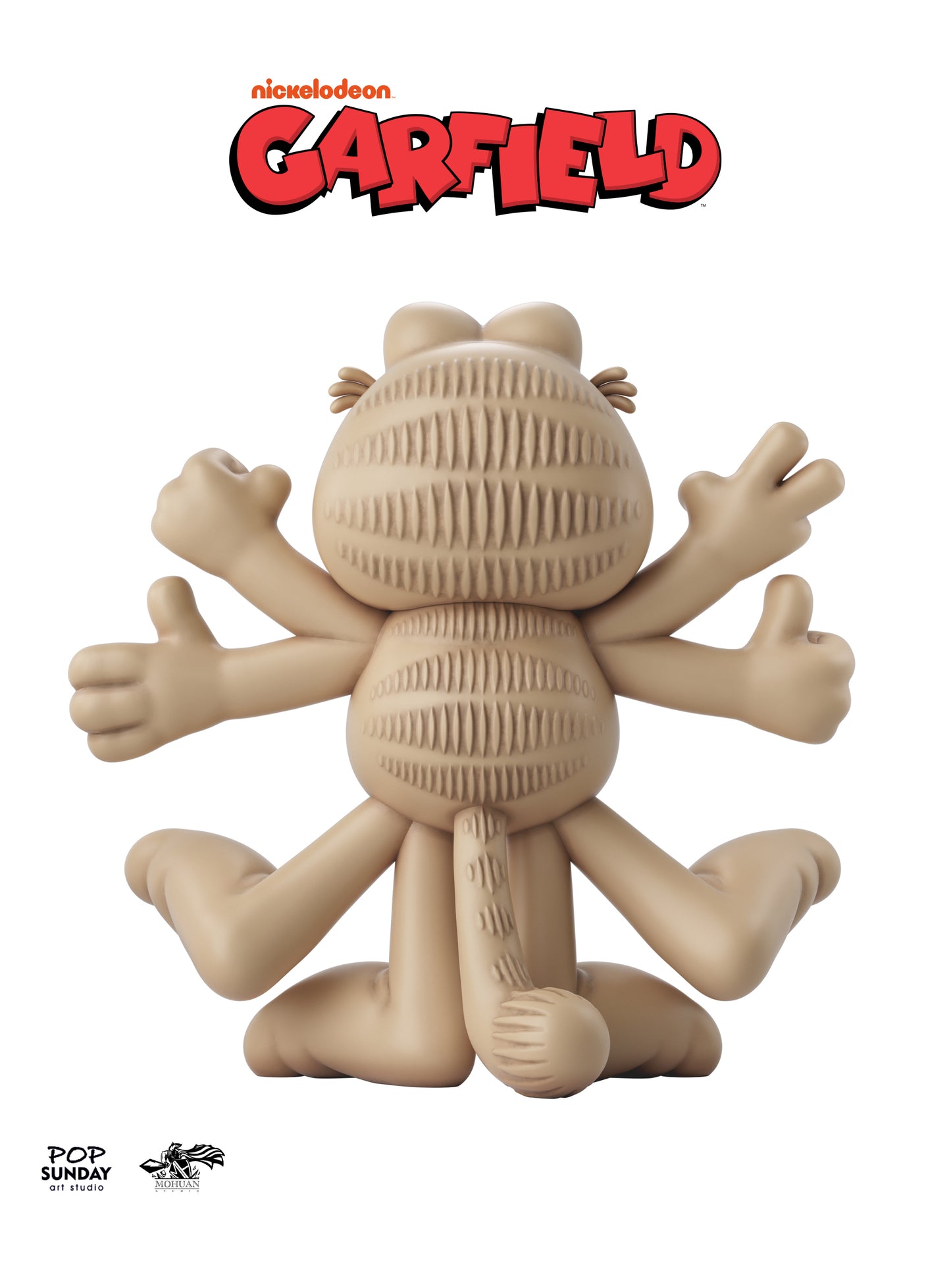 Garfield Da Vinci Vitruvian Man （Limited Edition）