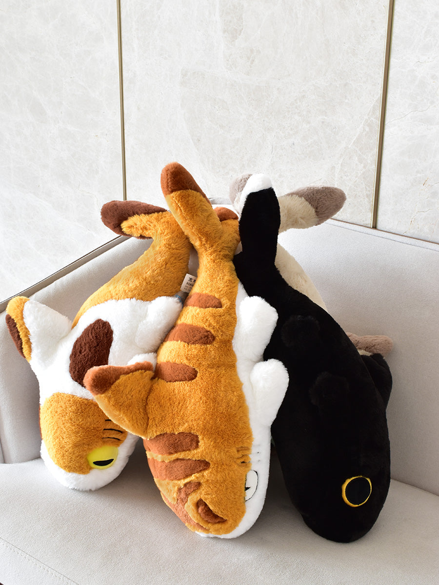 SharKitty Plush Toy - Cute Stuffed Animal Pillow, Doll Gift for Kids & Collectors