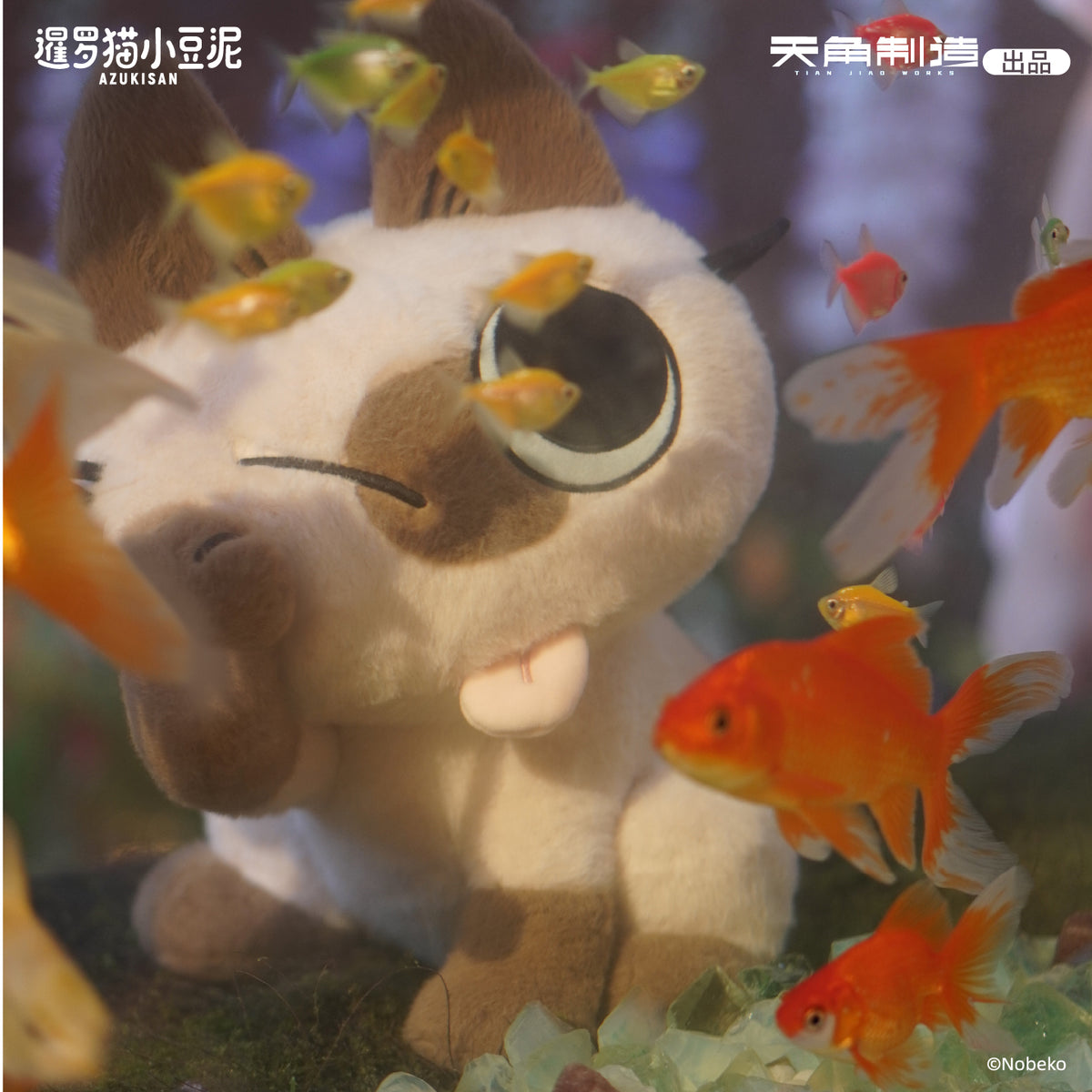 Daily Life Series of Azukisan Siamese Cat Rubbing Eyes Azukisan