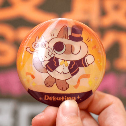 Azukisan Siamese Cat - Dou's Magic Isn't Very Effective Series Lenticular Badge Blind Box