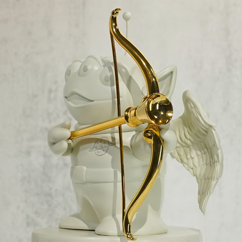 Mischievous Angel Aliens Statue