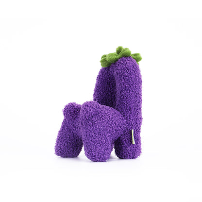 LOGALOGA Eggplant  (Mobile Phone Holder) Plush