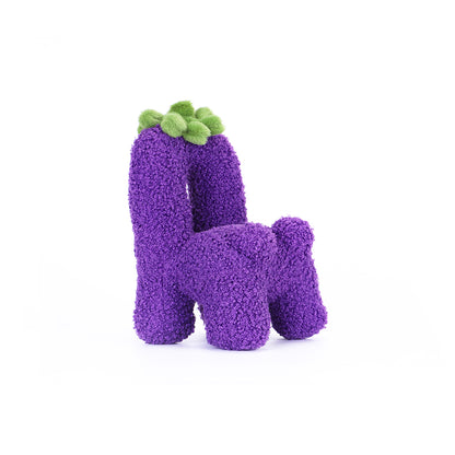 LOGALOGA Eggplant  (Mobile Phone Holder) Plush