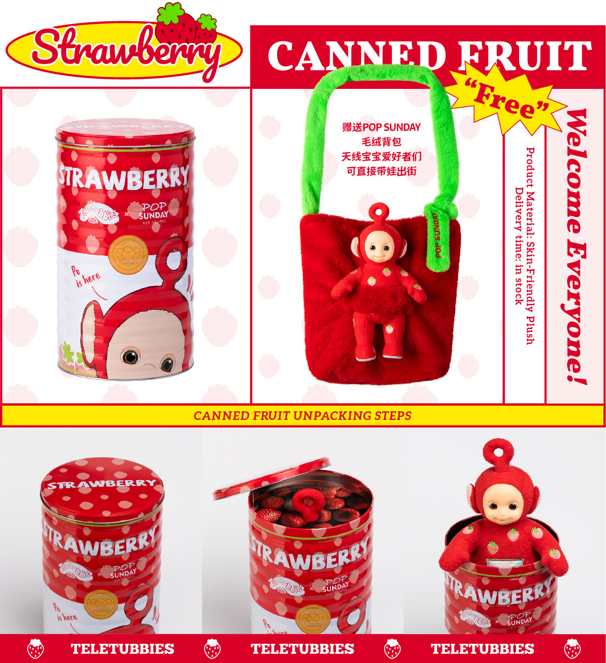 Teletubbies Canned Fruit