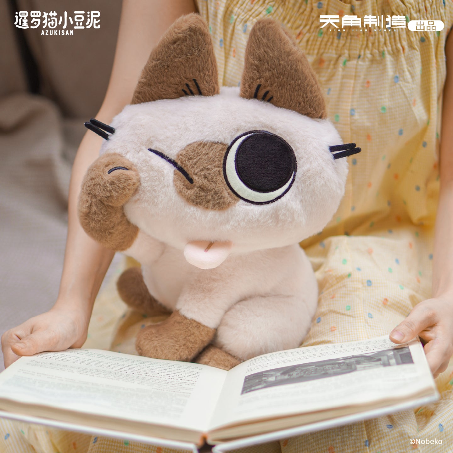 Daily Life Series of Azukisan Siamese Cat Rubbing Eyes Azukisan