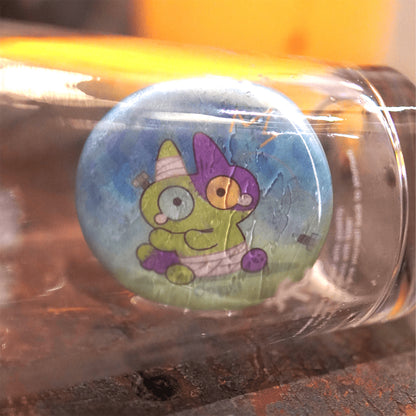 Azukisan Siamese Cat - Dou's Magic Isn't Very Effective Series Lenticular Badge Blind Box