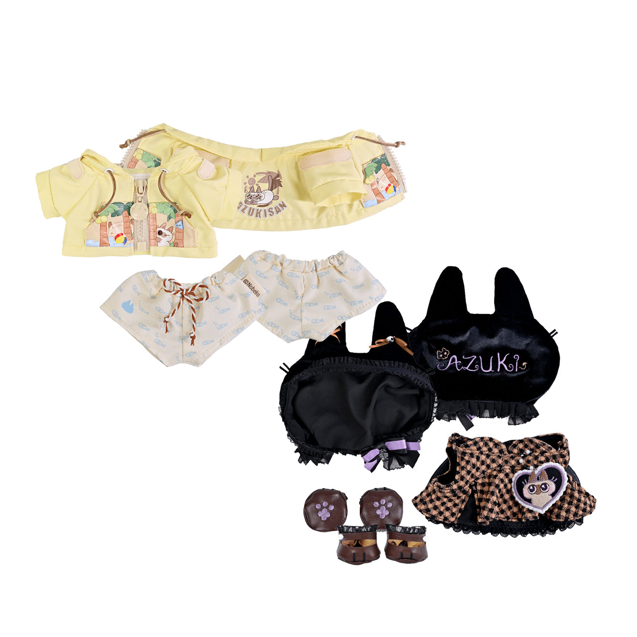 Azukisan Siamese Cat - Cotton Doll Series 20cm Cotton Doll