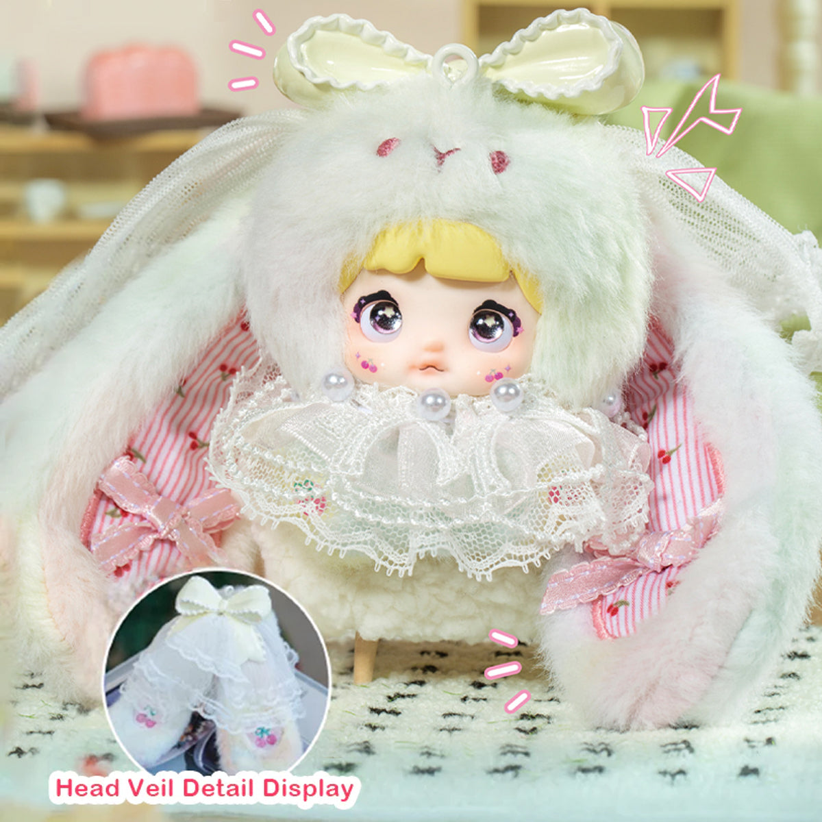 Nommi Baby Sweetheart Bunny Series Plush Blind Box