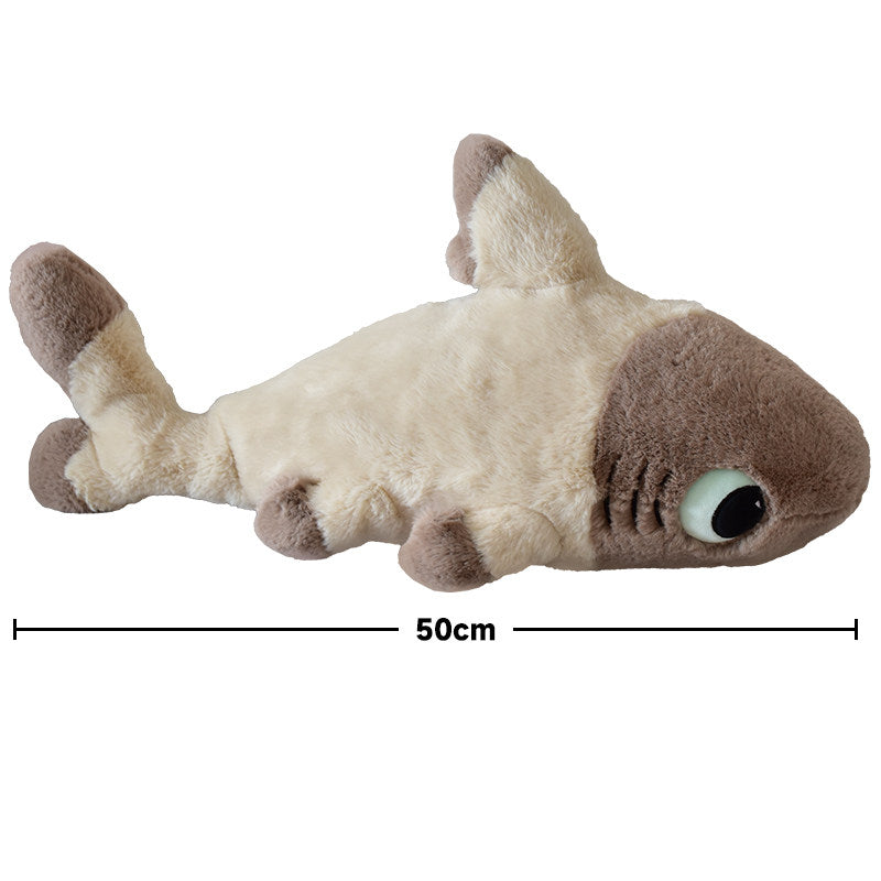 SharKitty Plush Toy - Cute Stuffed Animal Pillow, Doll Gift for Kids & Collectors