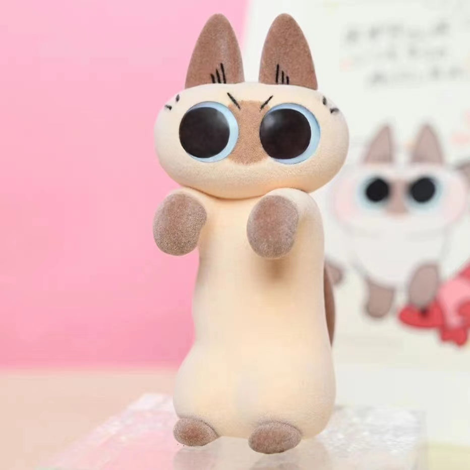 Azukican Siamese Cat Bean Paste Ver2 Blind Box – POPDROP