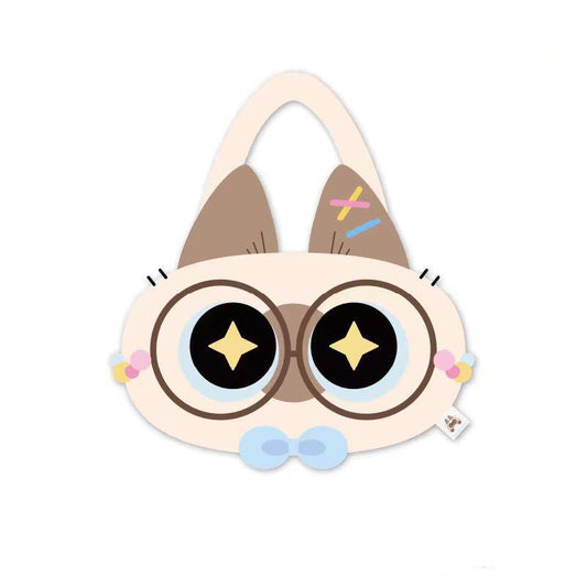 Siamese Cat 'Xiao Dou Ni' Series - Good Morning Dou Ni Plush Shoulder Bag