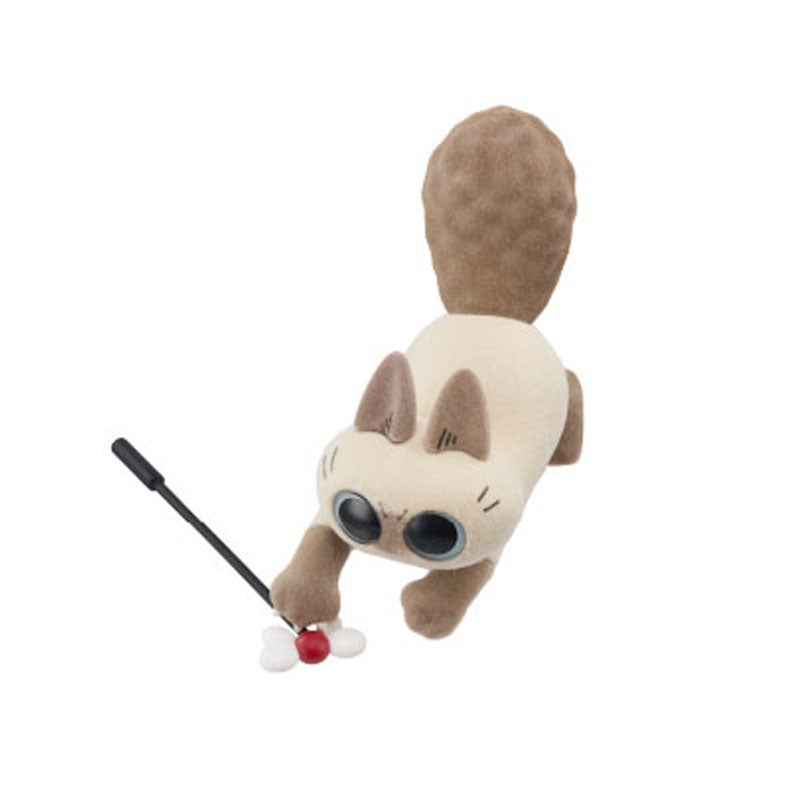 【MYSTERY BOX】- Siamese Cat small bean paste blind box hand-made plush cute day card usually officially authorized by cats around