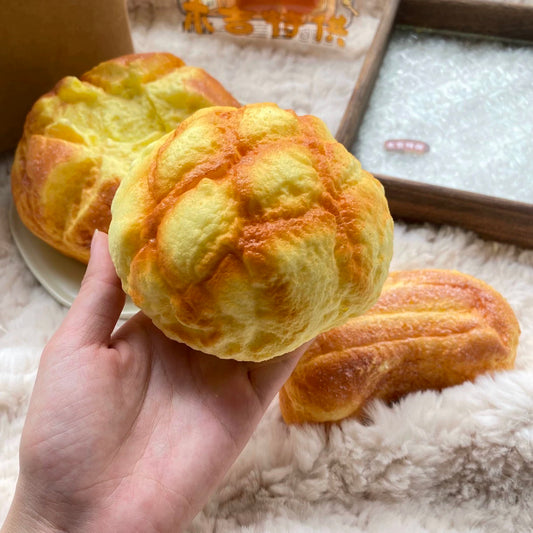 Frosted Pineapple Bun Squishy Toys