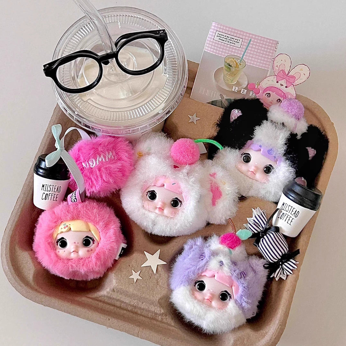 Nommi Glutinous Rice 100% Sweetness Series Plush Blind Box