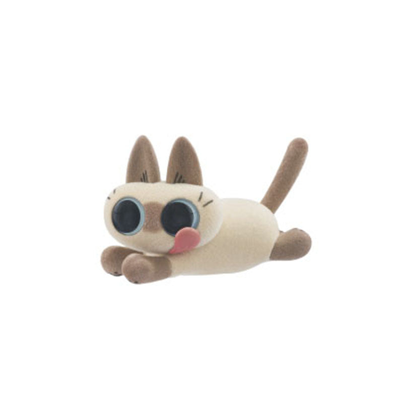 【MYSTERY BOX】- Siamese Cat small bean paste blind box hand-made plush cute day card usually officially authorized by cats around