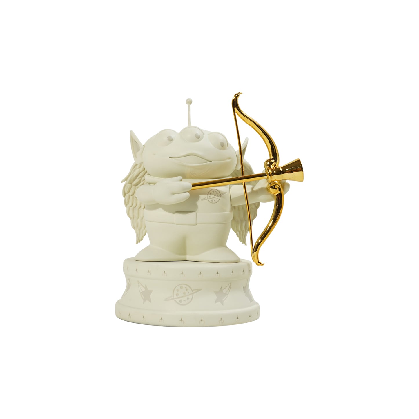 Mischievous Angel Aliens Statue