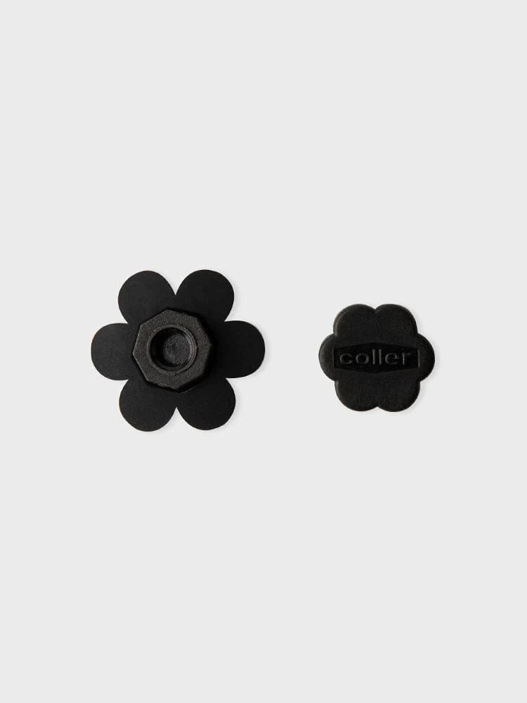 COLLER SMALL FLOWER STICON TYPE A BLACK