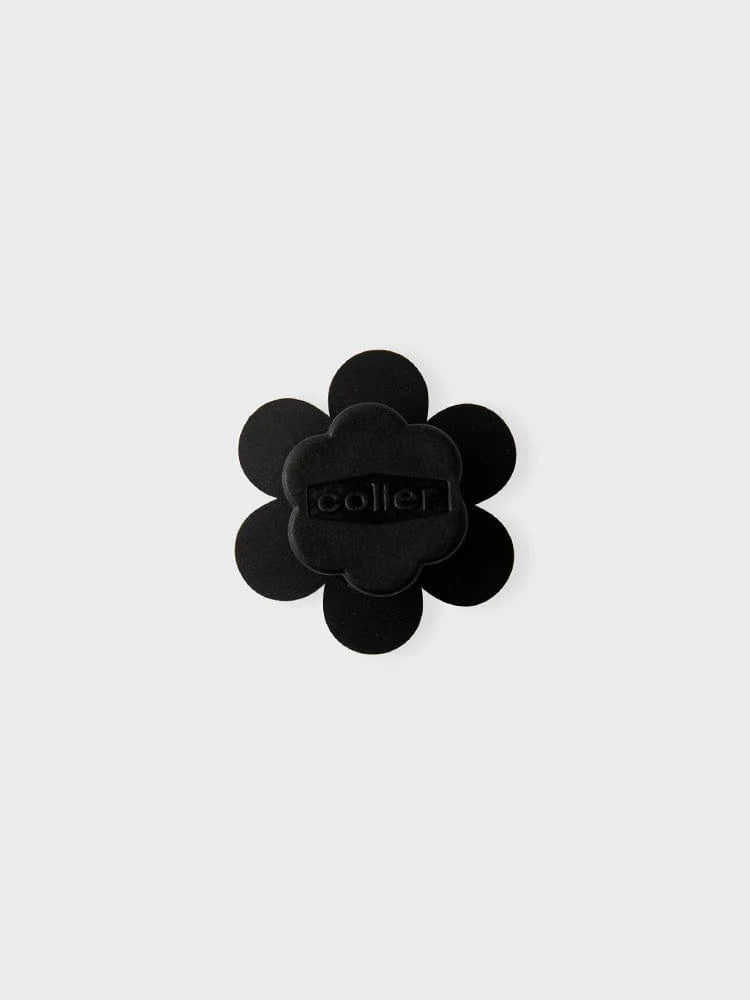 COLLER SMALL FLOWER STICON TYPE A BLACK