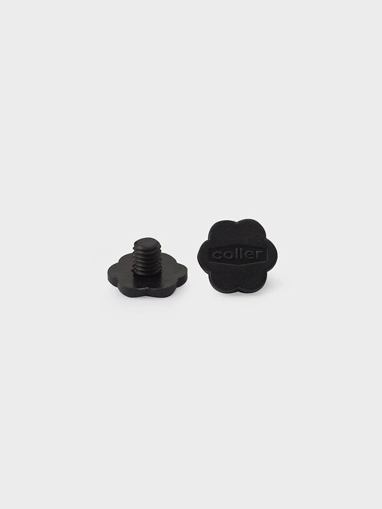 COLLER SMALL FLOWER STICON TYPE A BLACK