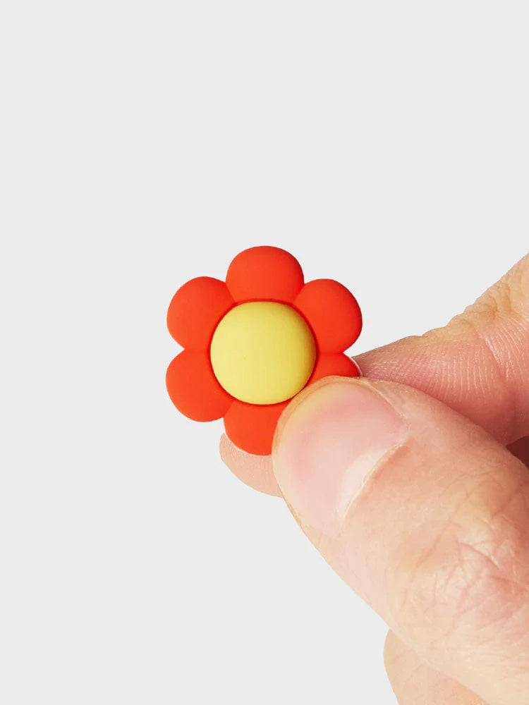 COLLER SMALL FLOWER STICON TYPE B ORANGE