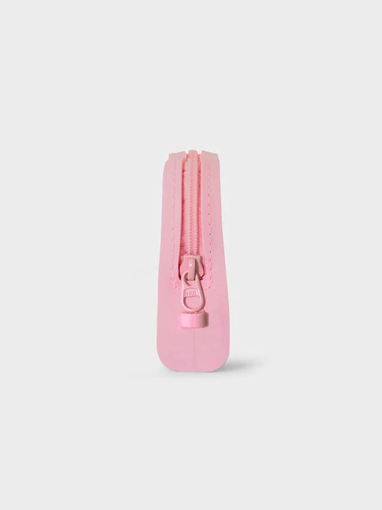 COLLER SILICON POUCH PINK (S)